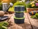DIVODV 1/2\" Garden Hose Connector, Green/Black