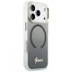 Guess IML Gradient Script Metal MagSafe Phone Case Cover iPhone 17 Pro - Black