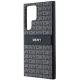 DKNY Samsung Galaxy S24 Ultra Case Mono Stripe & Metal Logo, Black