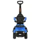 Step Car with Push Parent Handle Kids Ride On Toy Vehicle with Sound and Light, Blue