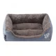 Medium pet bed for dogs or cats, grey