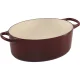 Le Creuset Signature Oval Casserole 31 cm, Garnet