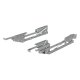 Maclean MC-497 Pull-Out Kitchen Cabinet Lift Mechanism 5-20kg