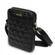 Guess Quilted 10\" Tablet Bag, Black
