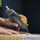 Steinel MOBILGLUE 1007-S Cordless Hot Glue Gun, 3.6V, Orange/Grey