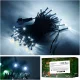 LED String Lights 10m 100 LED, Cold White, 8 Modes