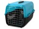 Solid 48 cm pet carrier for dogs, cats and rabbits blue