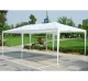 MultiGarden 3x6 m Garden Pavilion Party Tent with 6 Walls, white