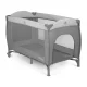 Ricokids RK-242 Travel Cot with Mattress and Bag, 125x65x78 cm, Grey