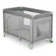 Ricokids RK-240 Travel Cot with Mattress and Bag, Grey/Mint