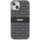 DKNY iPhone 15 Plus Case IML Mono & Stripe MagSafe, Black