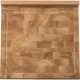 Zassenhaus Rubberwood Cutting Board with Stop Edge 39x39cm