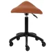 Hairdressing Saddle Stool Gabbiano D032, Brown
