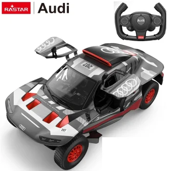 Rastar Audi RS Q e-tron Remote Control Car 1:14 Scale, Dark Grey