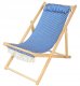 Wooden Folding Lounger Chair Ibiza