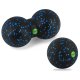 Neo-Sport NS-997 Massage Ball Set, Black/Blue