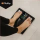 Ruhhy 00020675 Analytical Body Scale with LCD, Black