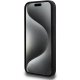 BMW M Silicone Pattern MagSafe Case for iPhone 15 Pro, Black