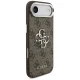 Guess 4G Big 4G Classic Logo Case for iPhone 17 Air - Brown/Silver