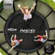 Neo-Sport Garden Trampoline 465 cm (15 ft) with Outer Net and Ladder