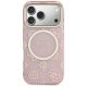 Guess IML Peony Dot MagSafe Phone Case Cover iPhone 17 Pro - pink