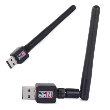 Wi-Fi Network Card with Antenna, USB Adapter, 1200Mbps
