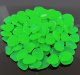 Glowing Garden Stones with Fluorescent Green Color