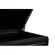 Plonos Garden Storage Box 390L, 143x57x53.5 cm, Black