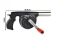 Manual Hand Crank Blower for BBQ and Campfire, Black