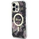 Guess iPhone 14 Pro Max Case Flower MagSafe, Black