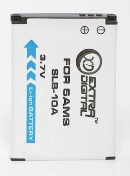 Extra Digital Battery for Samsung SLB-10A (1500 mAh)