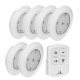 Maclean MCE165 6 LED Light Set with Remote Control, Battery Operated