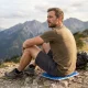 MOUNTAIN GOAT Folding Foam Seat Mat 40x30x2cm, Navy Blue