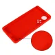 Huawei Nova 9 (NAM-AL00, NAM-LX9) / Honor 50 Soft Liquid Silicone Anti-Scratch Protective Case Cover, Red