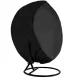 Gardlov Protective Cover for Double Garden Chair, Black