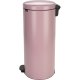 Brabantia NewIcon Pedal Bin 30 L, Lilac Pink