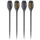 Solar Garden Torch Lights 12 LED, 4 pcs