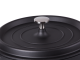 Алюминиевая кастрюля-жаровня с крышкой Non-Stick, 4 л, для индукции и...