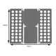 Ruhhy L 22601 Large Clothes Folding Board, Grey