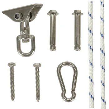 Hammock Chair Garden Swing Mounting Set Assembly Kit