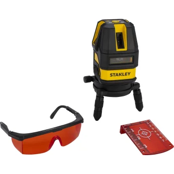 Stanley STHT77514-1 Multi-Line Laser Level 4V1H, Red Beam
