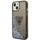 Guess Liquid Glitter Palm Case for iPhone 14 Plus Black