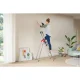 Step Ladder Hailo L51 StandardLine, 4 Steps, 150 kg Capacity, Silver