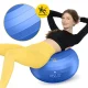 4FIZJO Donut Air Ball Exercise Stability Ball, Blue