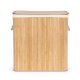 Modernhome Bamboo Laundry Basket, 150L, 3 Compartments