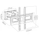 Humberg 588100 TV Wall Mount 32-80 Inches, up to 70 kg
