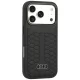 Audi Leather Case MagSafe for iPhone 18 Pro / 17 Pro, Genuine Leather, Black