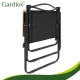 Folding Garden Chair Camping Seat TRIZAND 120kg, black