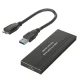 Maclean MCE582 M.2 NGFF SSD Enclosure, USB 3.0, Aluminum