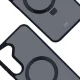 3MK Smoke Case Mag&Stand dėklas, skirtas Samsung Galaxy S24+, juodas